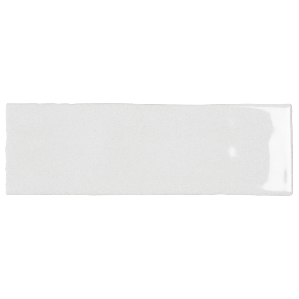 RILY カーペット White Kai 2.5X8 Cotton White Gloss Subway Tile | Tile Market of Delaware