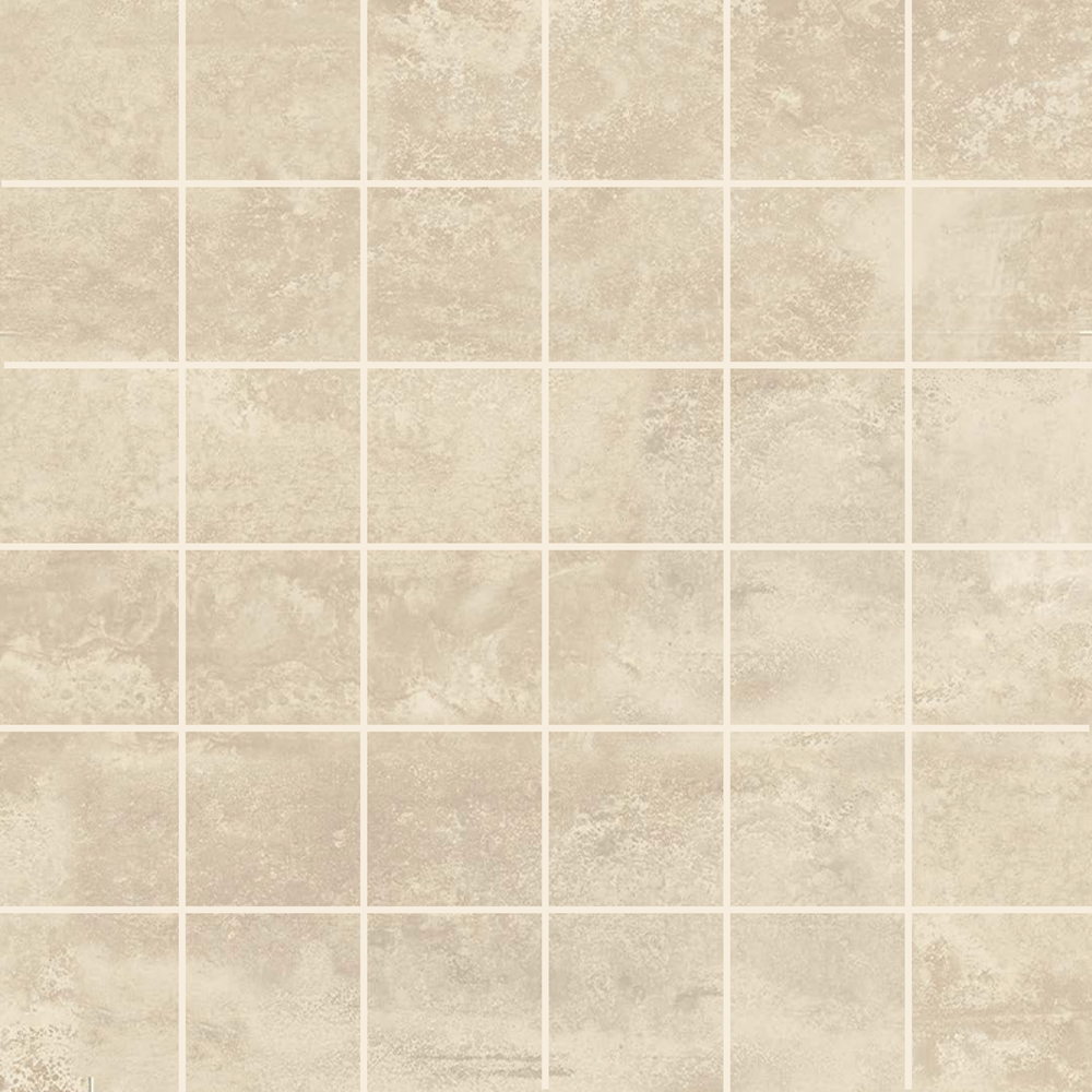 Core 2x2 Beige Matte Mosaic Porcelain Tile, image size:1000x1000