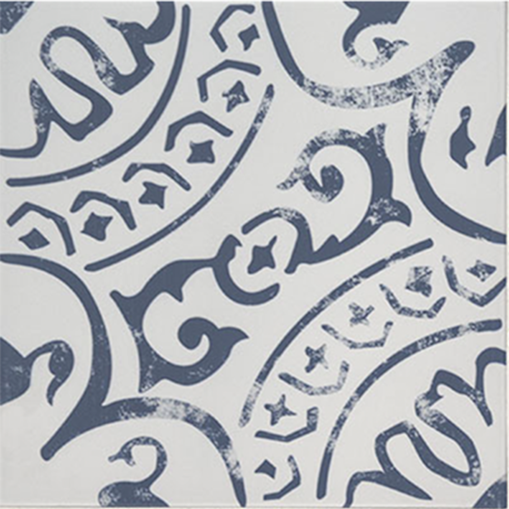 Kenzzi 8x8 Indigo | Tile Market of Delaware