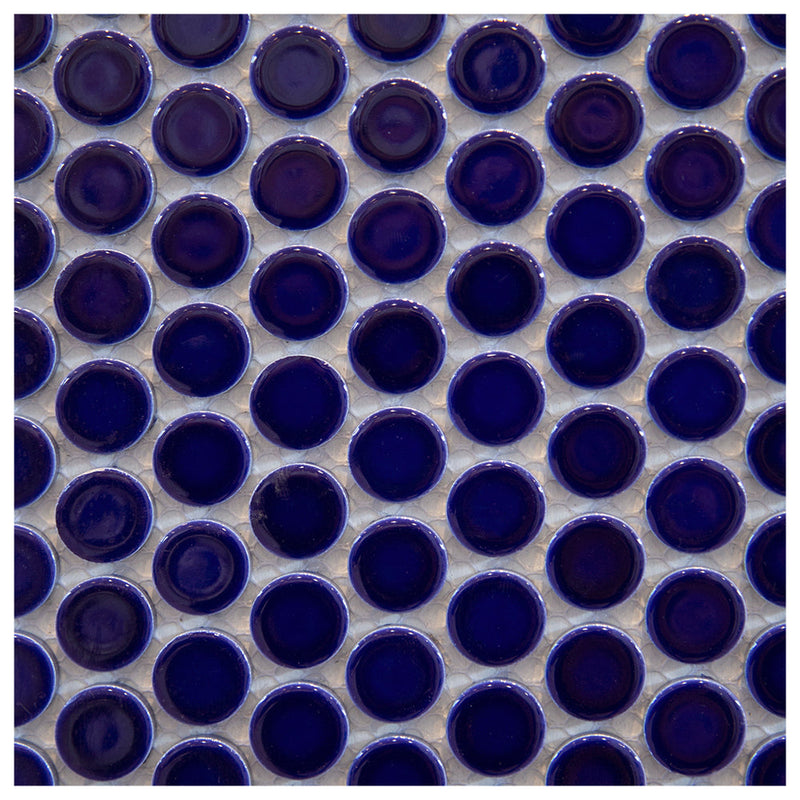 Makai 3/4" Pennyround Cobalt Gloss Mosaic