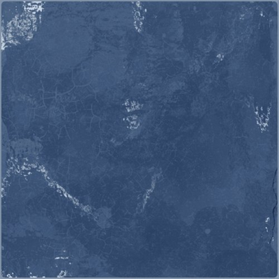 Watercolor 5X5 Blue Gloss Crafted Tile