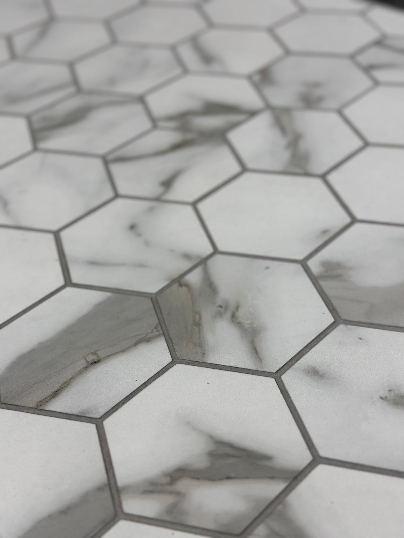hexagon ceramic tile