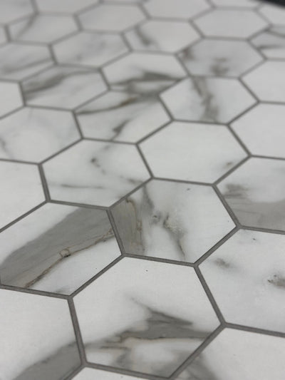 hexagon ceramic tile