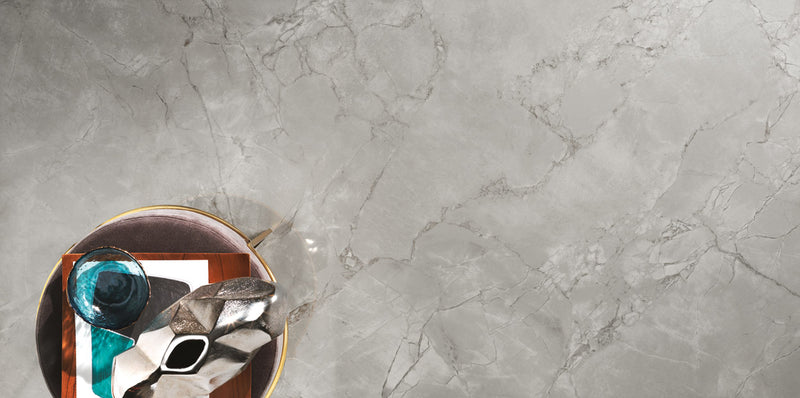 Marvel Gray Cloud Silk Finish Porcelain Slab