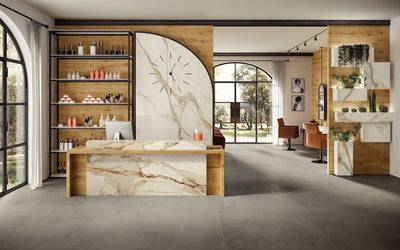 Marvel Calacatta Imperial Silk Finish Porcelain Slab