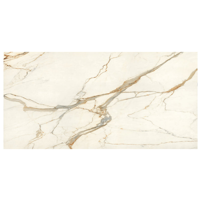 Marvel Calacatta Imperial Silk Finish Porcelain Slab