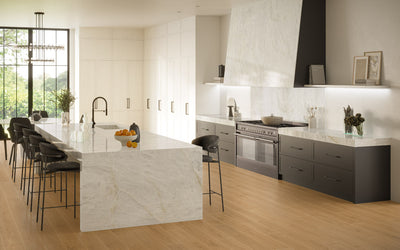 Marvel Crystal White Polished Porcelain Slab