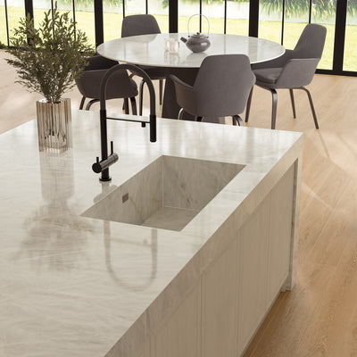 Marvel Crystal White Polished Porcelain Slab