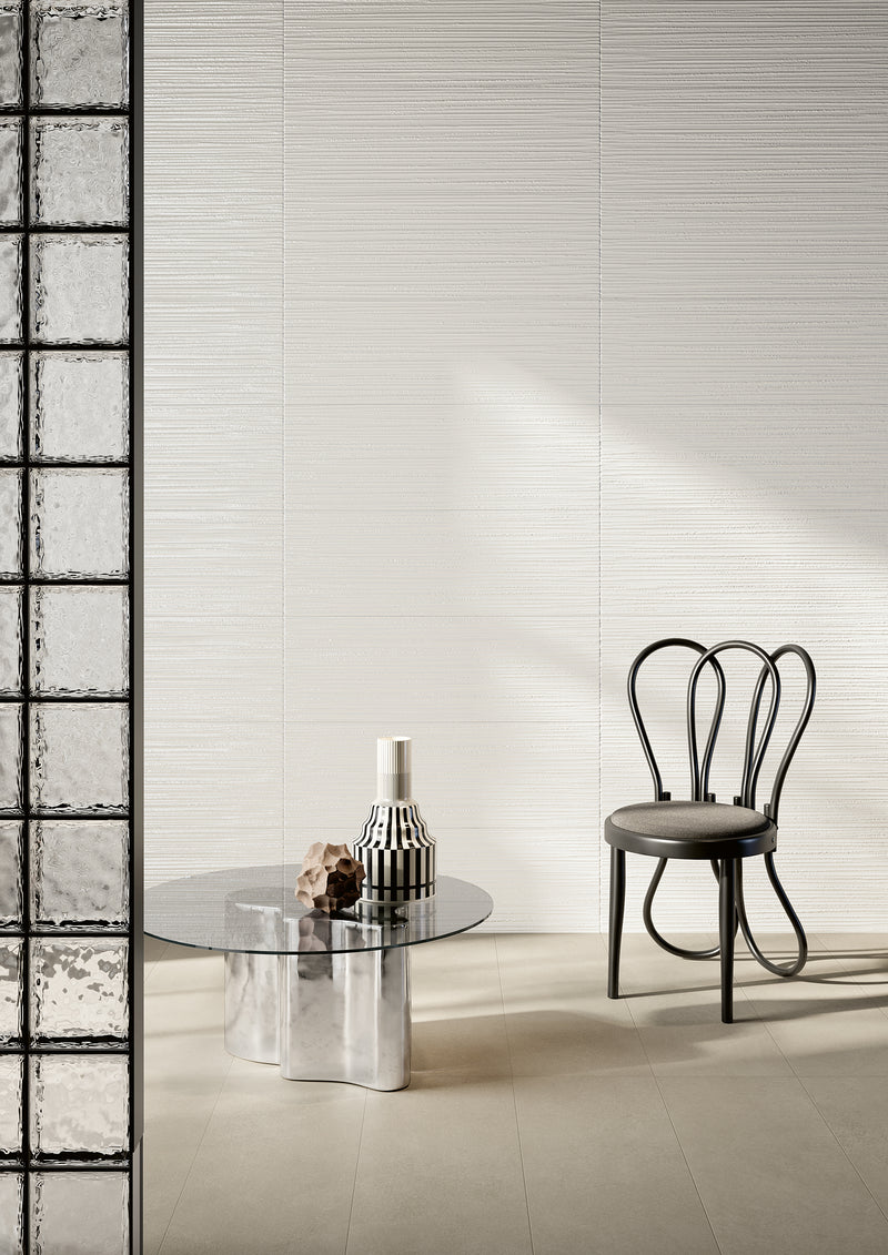 Bella 12x36 Bianco Deco Porcelain Tile