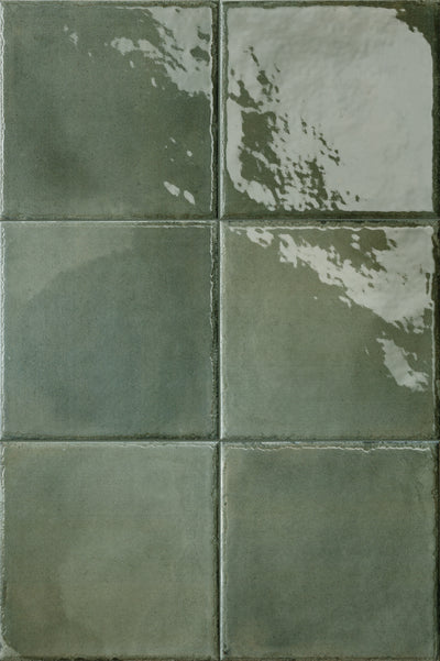 Havana 8x8 Green Porcelain Tile