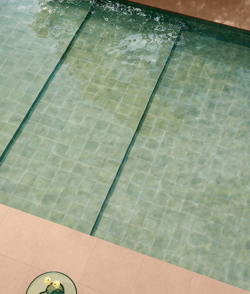 Havana 8x8 Green Porcelain Tile