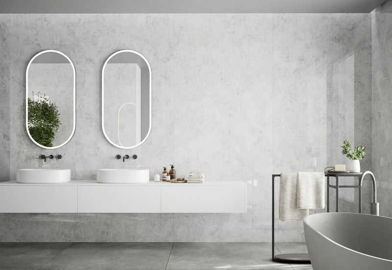 Era 48x110 Cristallo Blanco Porcelain Panel