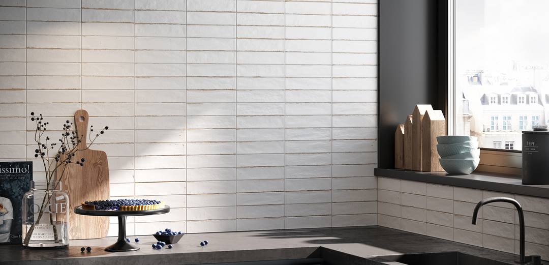 Old City 2x10 White Matte | Tile Market of Delaware