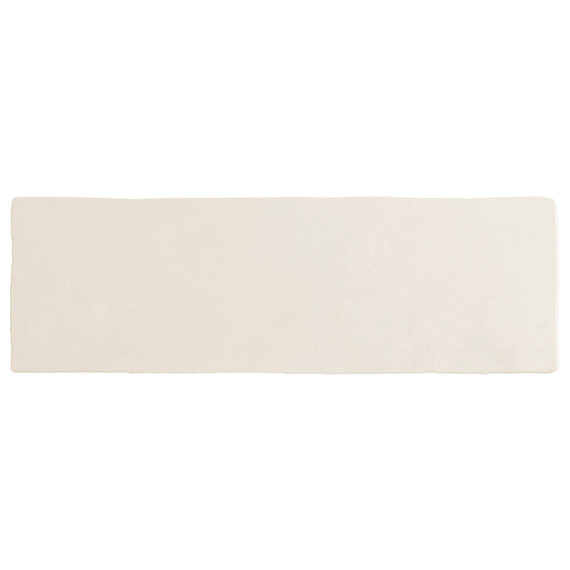 Patina 2.5x8 Chalk White Matte Subway Ceramic Tile