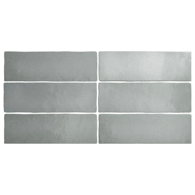 Patina 2.5x8 Dove Gray Matte Subway Ceramic Tile