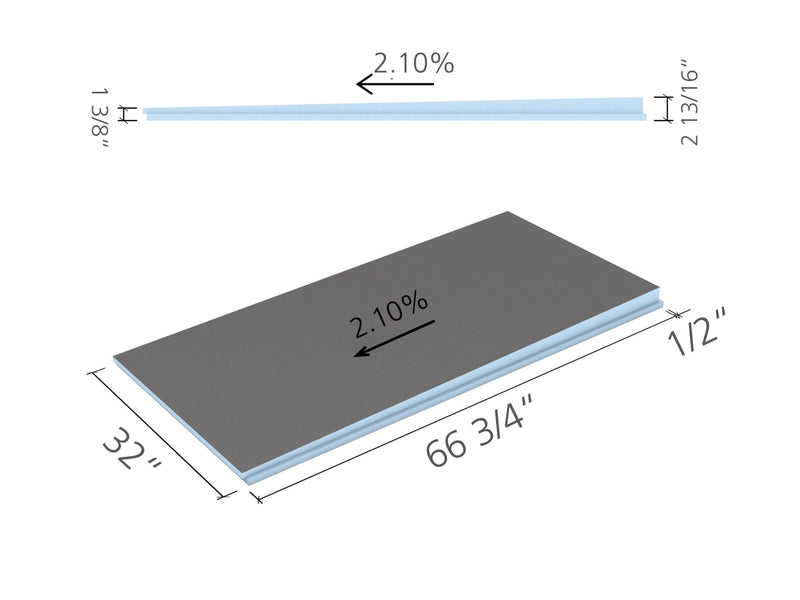 Wedi Shower Extensions