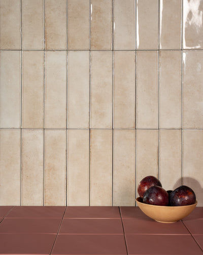 Align 2.5x9 Beige Gloss Porcelain Tile