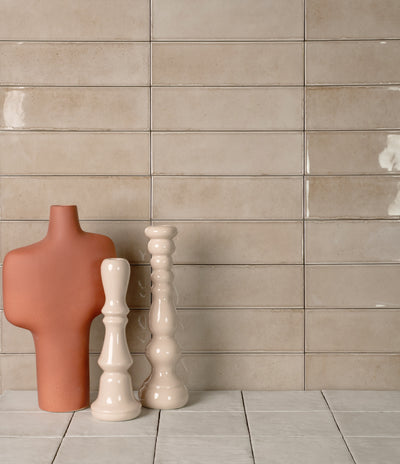 Align 2.5x9 Beige Gloss Porcelain Tile