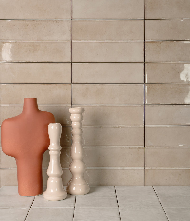 Align 2.5x9 Beige Gloss Porcelain Tile