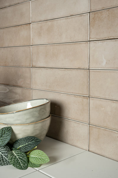 Align 2.5x9 Beige Gloss Porcelain Tile