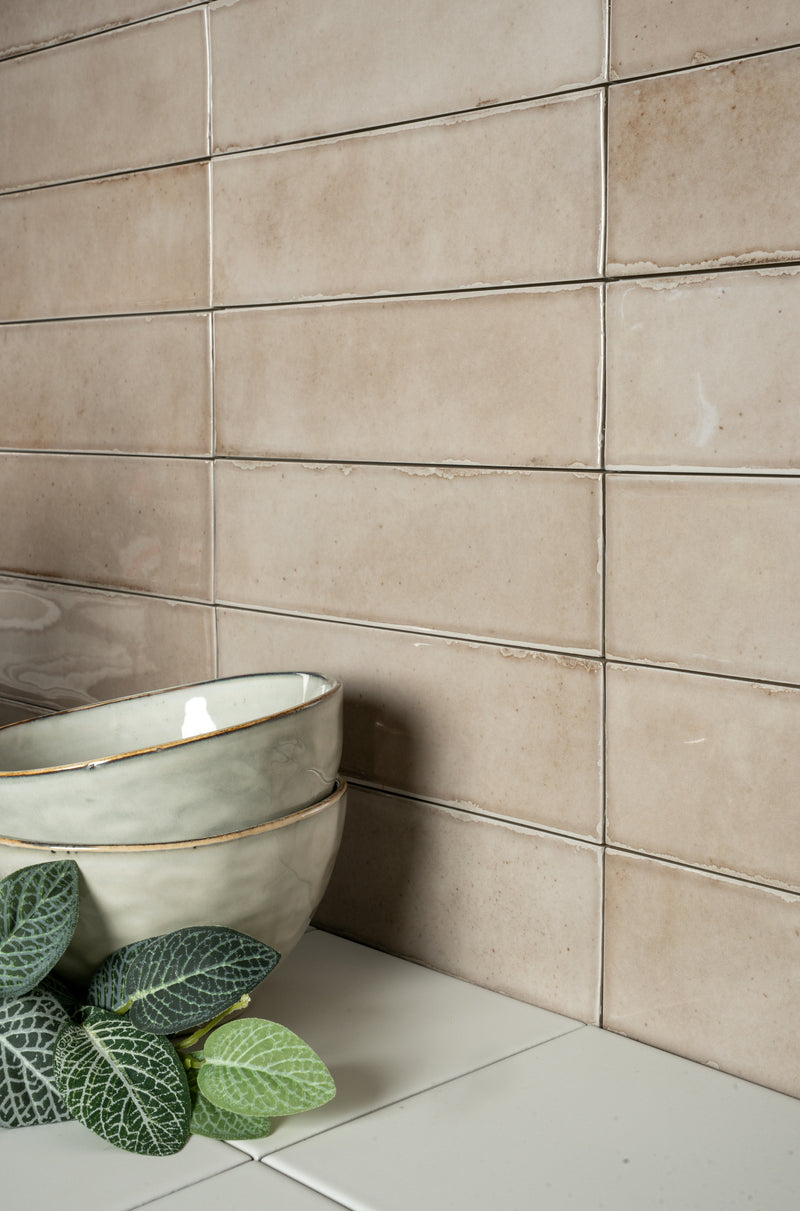 Align 2.5x9 Beige Gloss Porcelain Tile