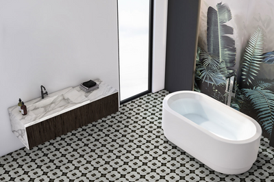 Zaria 8x8 Sakura Matte Tile