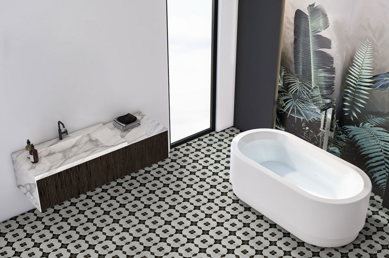 Zaria 8x8 Sakura Matte Tile