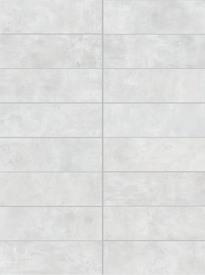 Utopia 13x40 White Matte Ceramic Tile