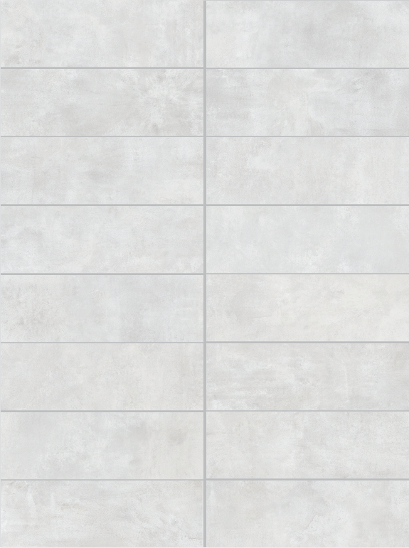 Utopia 13x40 White Matte Ceramic Tile