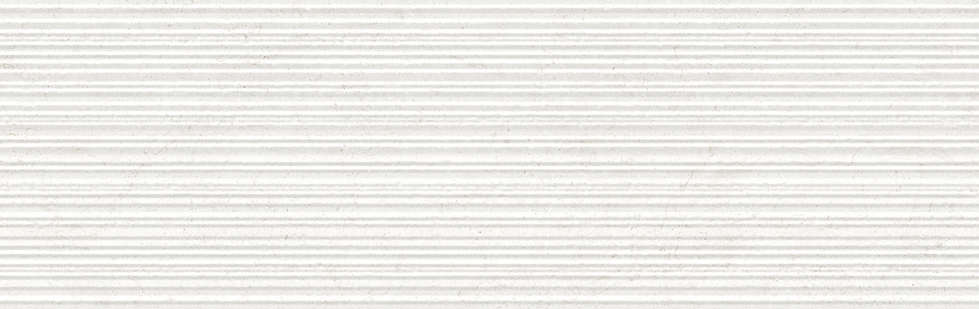 Villa 13x39 Linear White Matte Porcelain Tile | Tile Market of Delaware