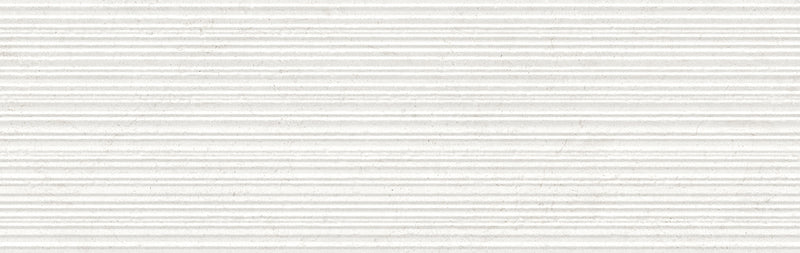 Villa 13x39 Linear White Matte Ceramic Wall Tile