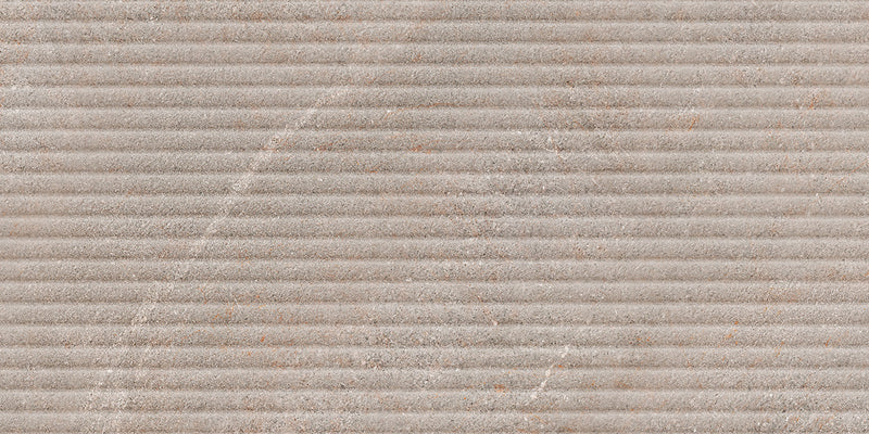 Zion 12x24 Deco Taupe Matte Porcelain Tile