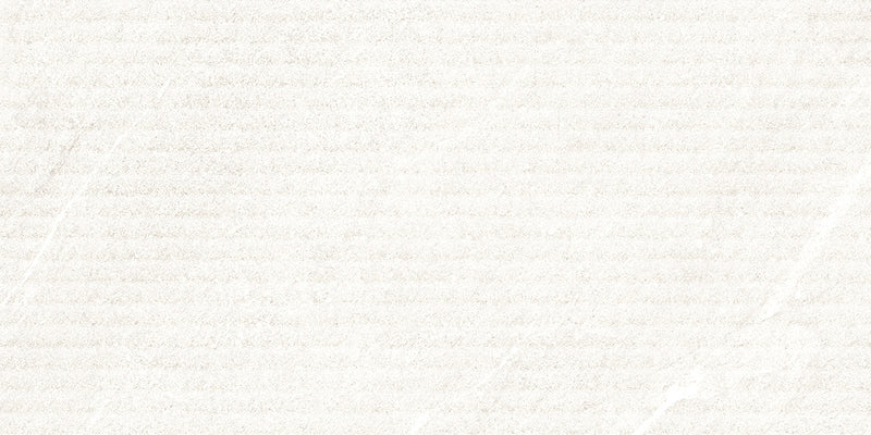 Zion 12x24 Deco White Matte Porcelain Tile