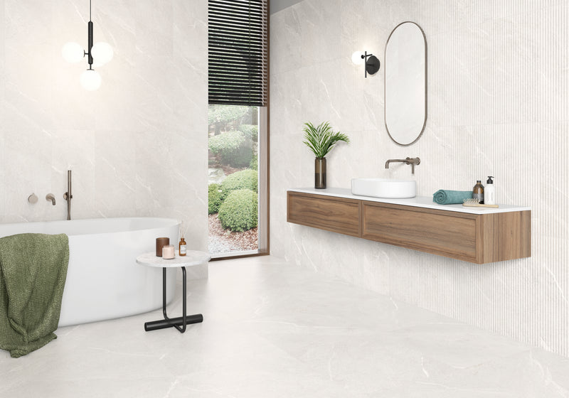 Zion 12x24 White Matte Porcelain Tile