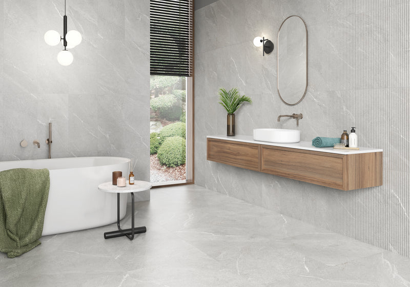 Zion 12x24 Ash Matte Porcelain Tile