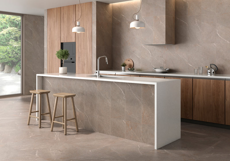 Zion 12x24 Taupe Matte Porcelain Tile