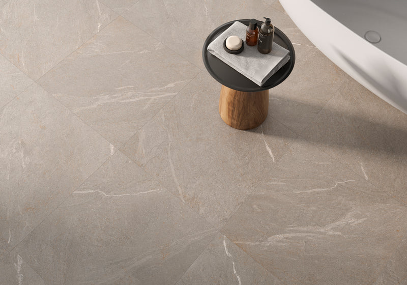 Zion 12x24 Taupe Matte Porcelain Tile