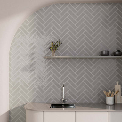 Arles 2.5x8 Base Gris Porcelain Tile