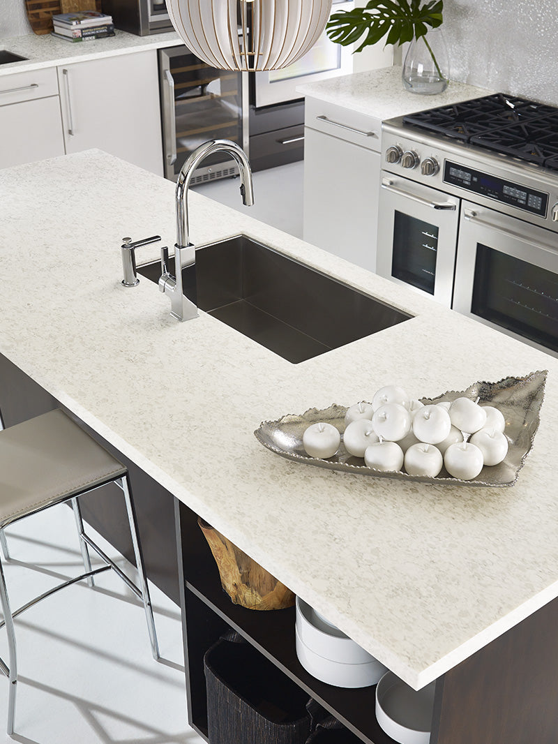 Corian Q Stratus White Quartz Tile Market of Delaware