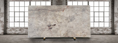 Cristallo Snow Quartzite