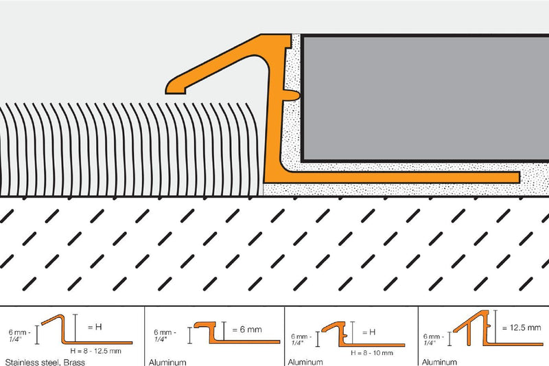 Schluter®-RENO-TK Edge Profile