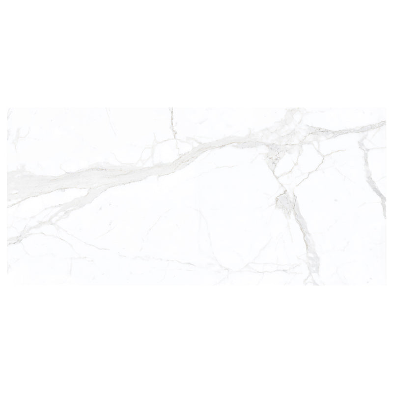 Dolcissima Calacatta White Polished Porcelain Slab