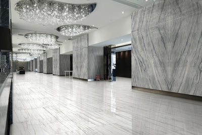 Maestro Dolcissima Platinum Gray Polished Porcelain Slab