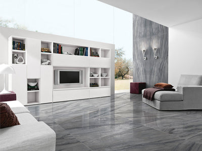 Maestro Dolcissima Platinum Gray Honed Porcelain Slab