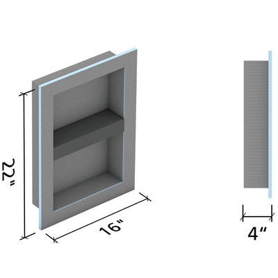 Wedi Shower Niche