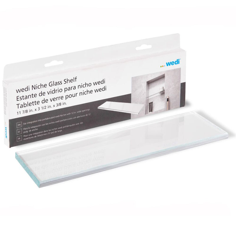 Wedi Niche Glass Shelf