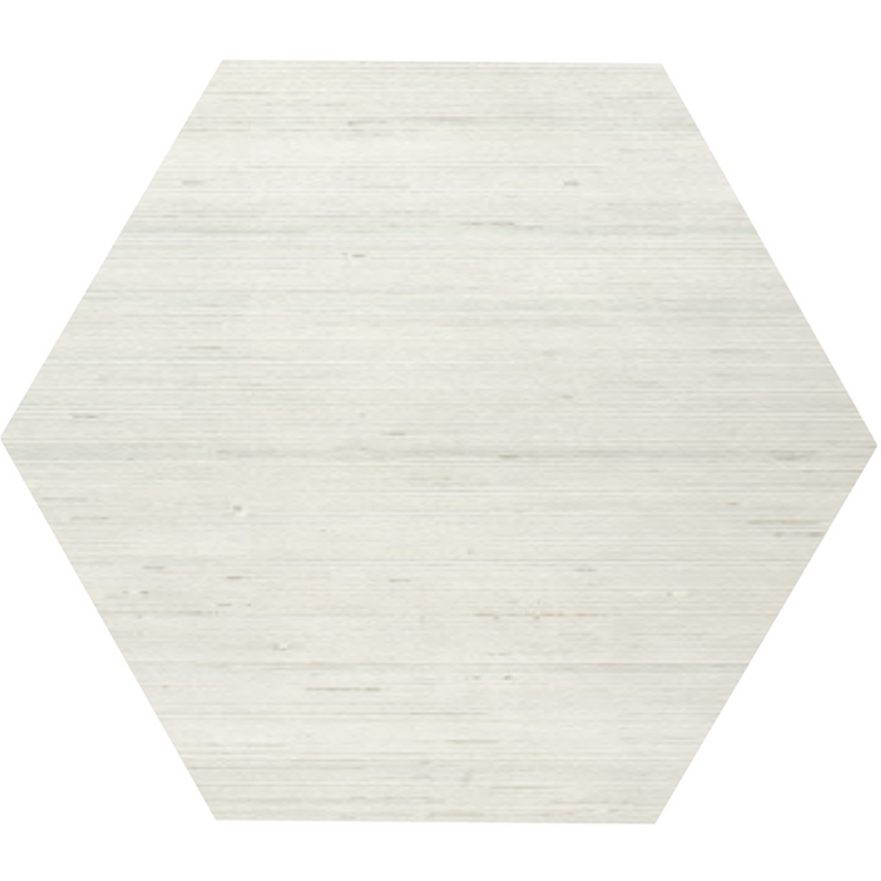 Balance 9.5X11 Bianco White Hex Porcelain Tile