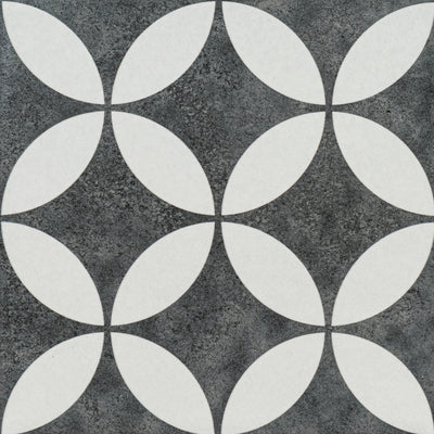 Catalina 6X6 Coal Enya Decorative Tile