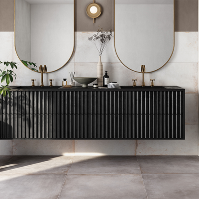 Concrete 16X32 White Porcelain Tile