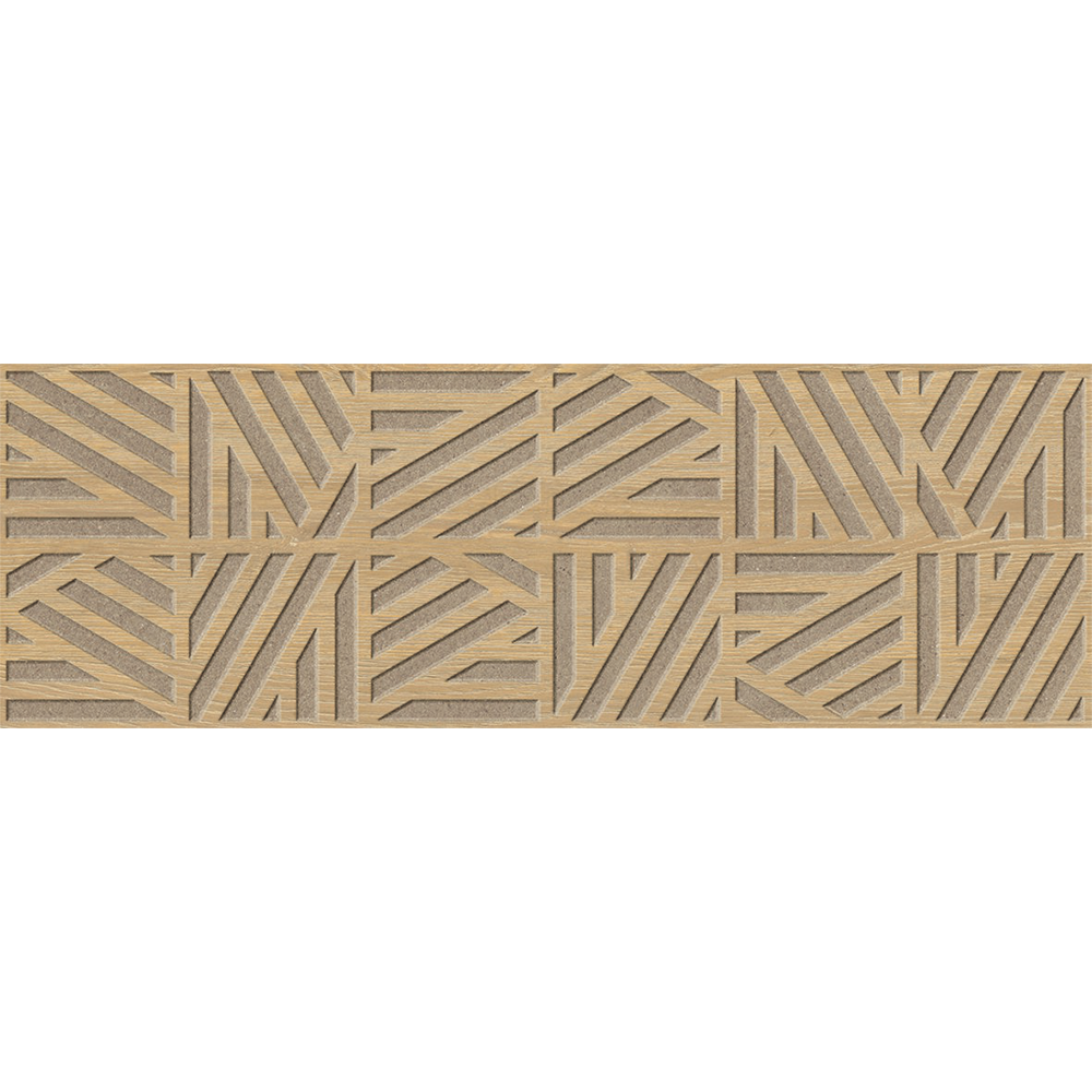 Cane 12x36 Dark Brown Raised Wood Grain Pattern Wall Tile | Tile Market ...